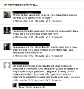 Ada Colau - Plaza Lluchmajor