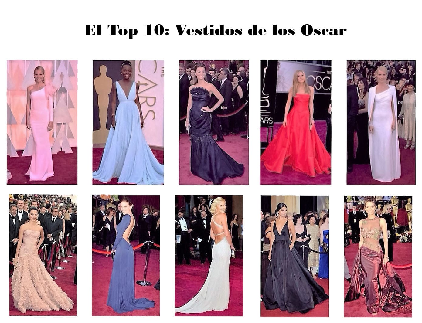 Vestidos de los Oscar