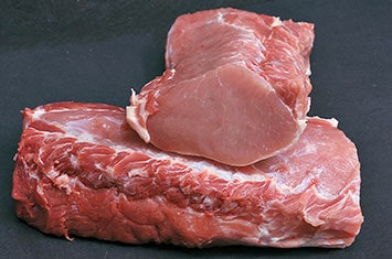 caña de lomo rellana de bacon y piña Caña de lomo rellena de bacon y de lomo