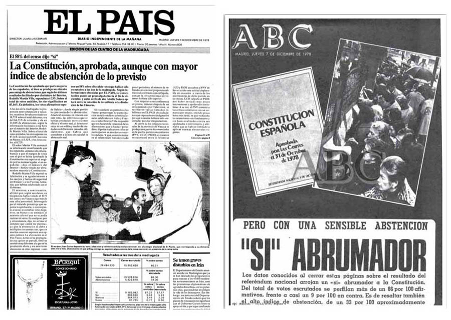 Reformar la constitución española