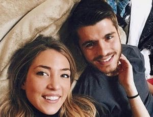 Álvaro Morata y Alice Campello