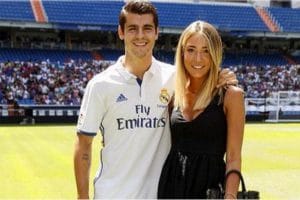 Emotiva pedida de mano de Álvaro Morata a Alice Campello