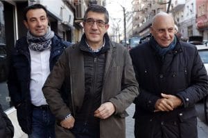 Patxi López y Pedro Sánchez