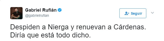 Javier Cárdenas pone en su sitio a Gabriel Rufián en 2 minutos.