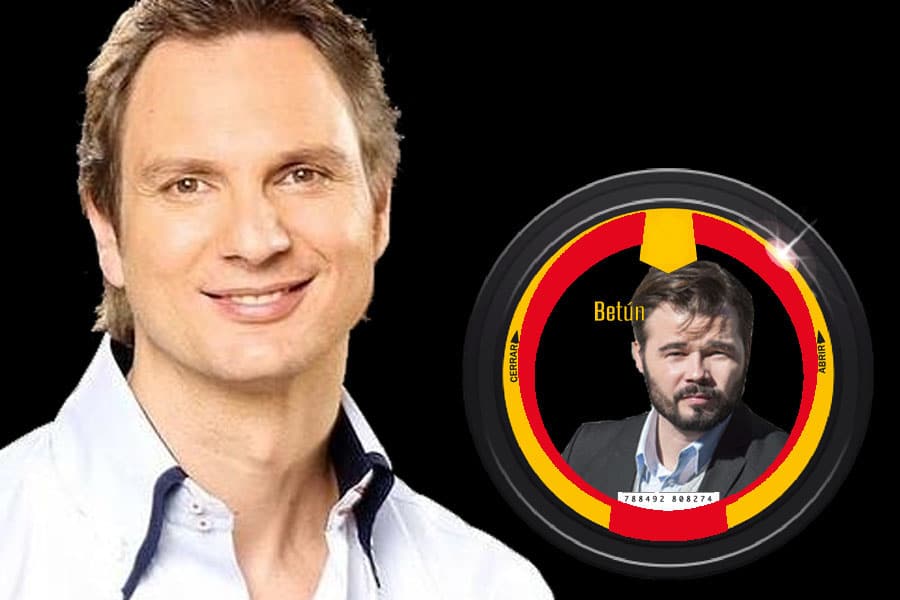 Javier Cárdenas pone en su sitio a Gabriel Rufián en 2 minutos.