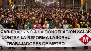 Ada Colau es incapaz de resolver la huelga de metro en Barcelona