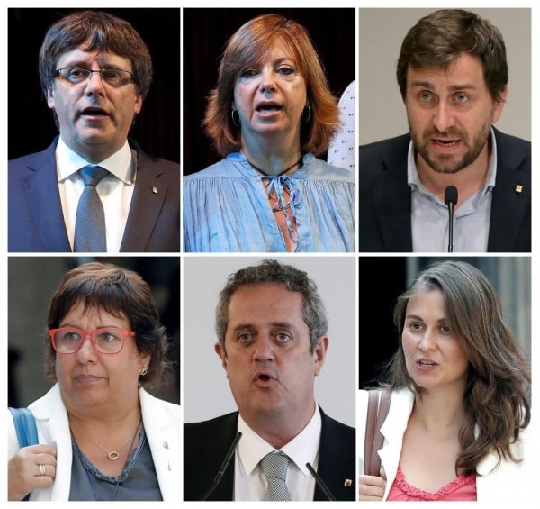 Consellers de puigdemont