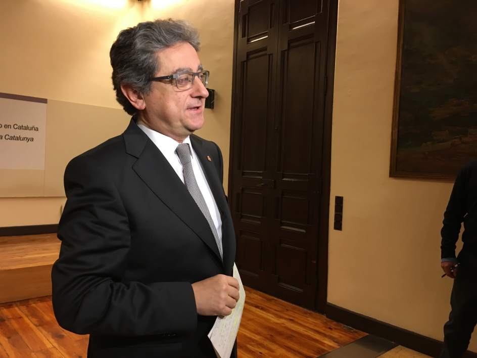 declaraciones de Enric Millo TV3 y TV1