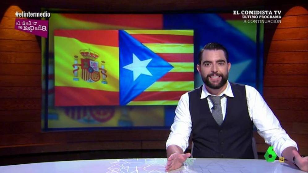 Dani Mateo, colaborador de 'El intermedio', critica al independentismo