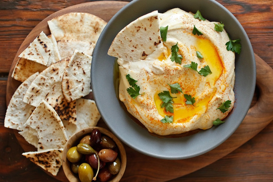 Hummus, un plato cada vez más popular en nuestra cocina.