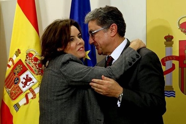 nric Millo y Soraya Sáenz de Santamaría