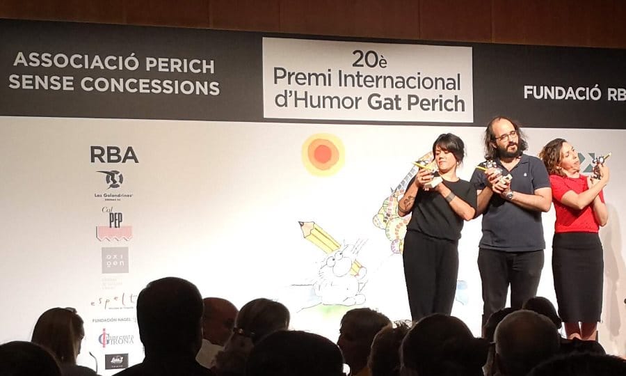 20 Premio Internacional de Humor Gat Perich Premiado