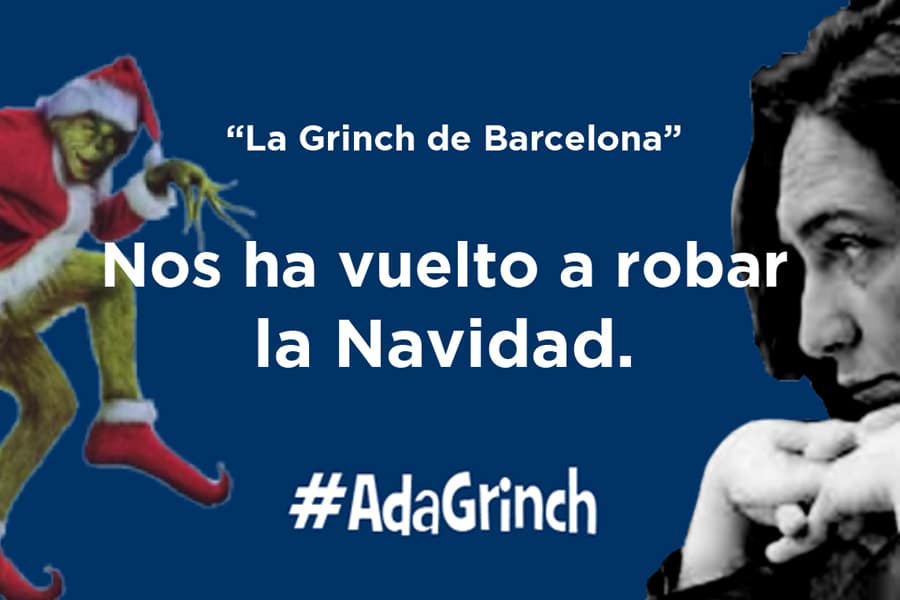 Los barceloneses en pie de guerra contra el Belén de Ada Colau.