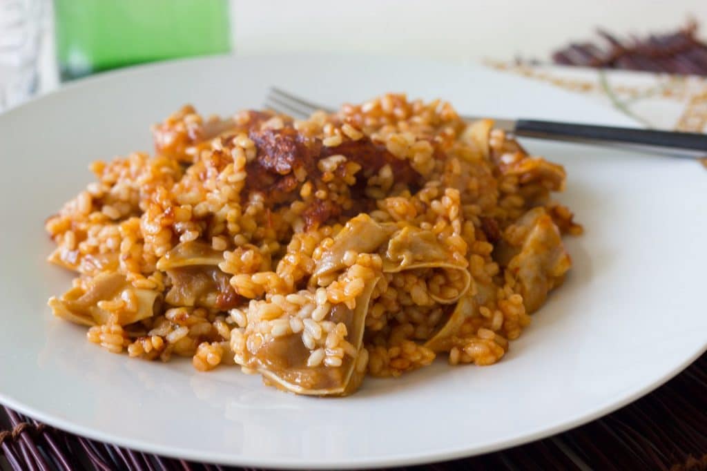 Arroz con oreja y morro, un plato perfecto para el invierno.