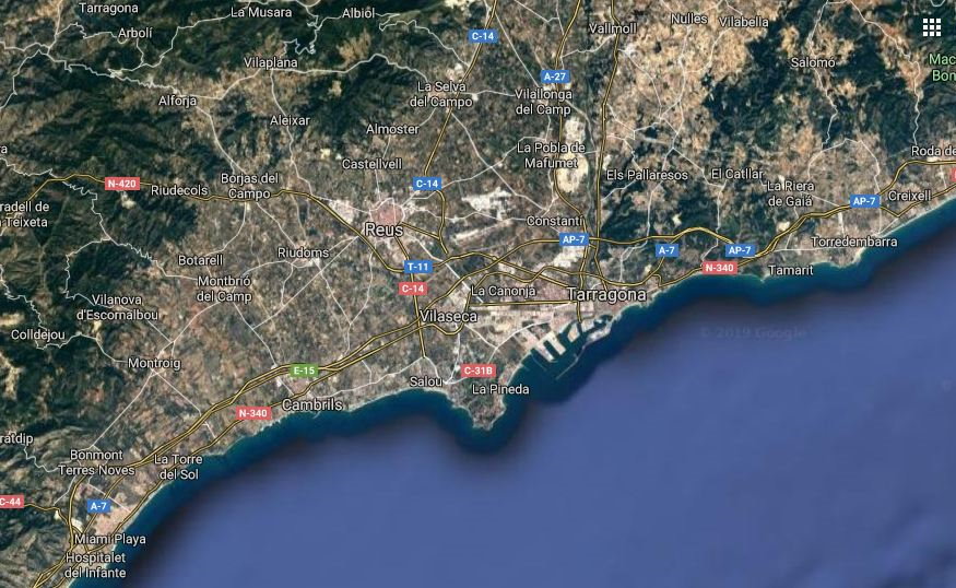 Costa Dorada en Tarragona