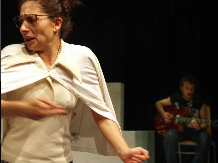 Isabelle Bres en "Hamlet és mort"