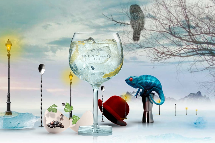 La ginegra, Martin Miller’s, un valioso condimento para innumerables recetas de la gastronomía mediterránea.