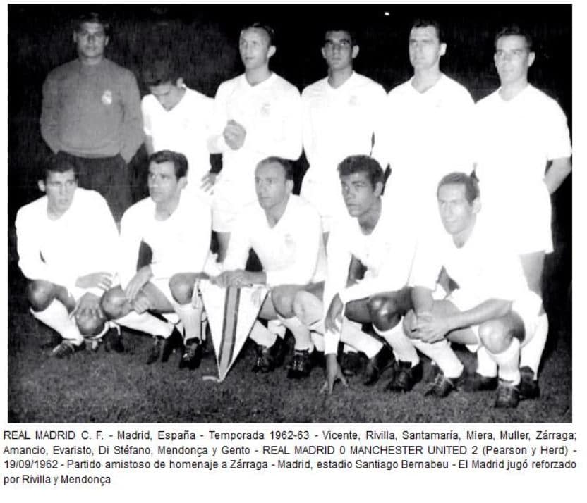 Jorge Mendonça jugó un partido amistoso con el Real Madrid