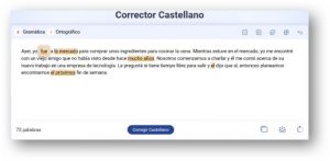 Corrección de español