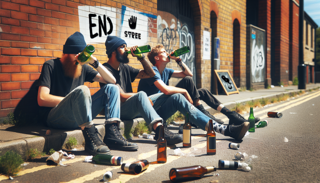acabar con el botellón botellas en el suelo botellón incívico