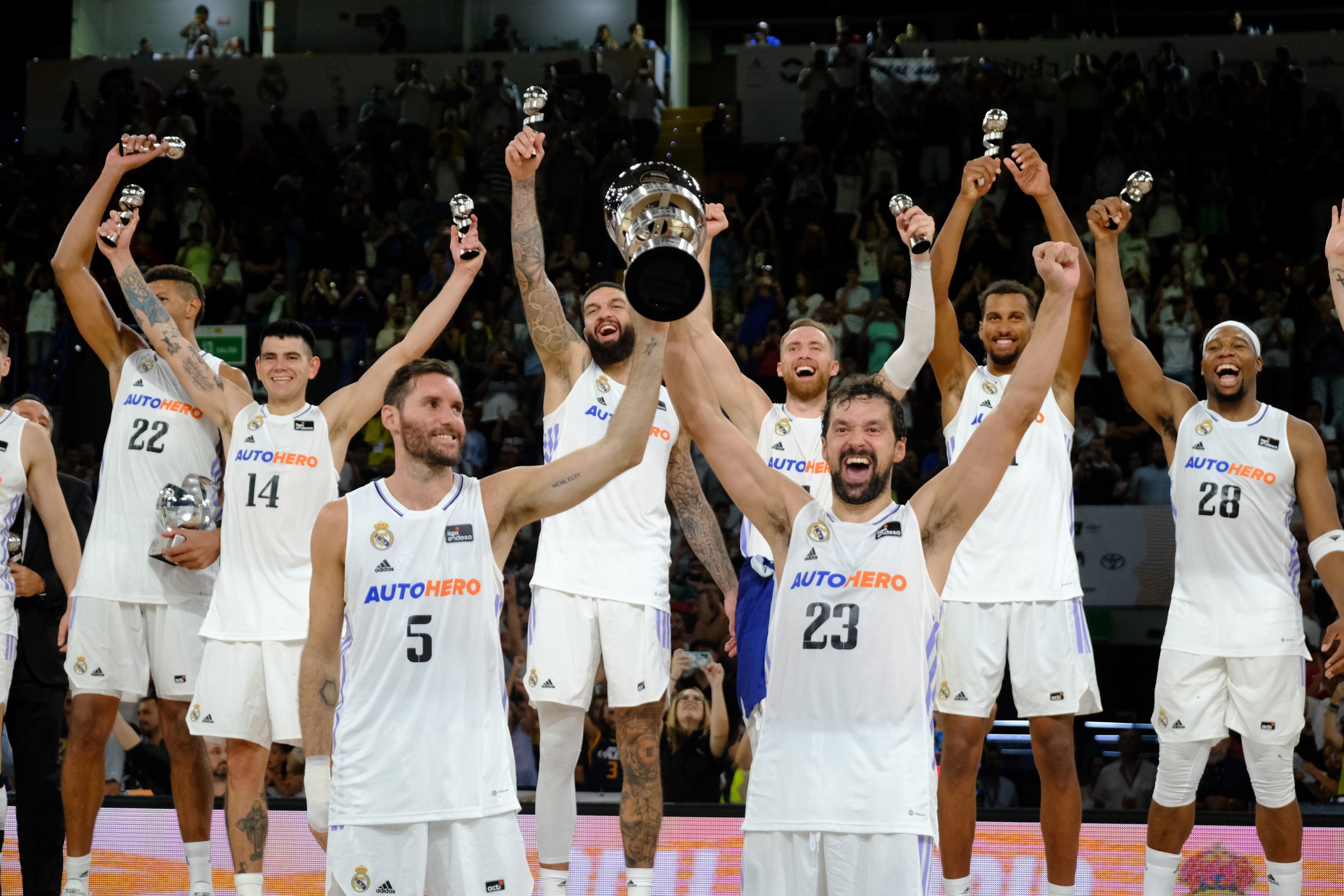 Conoce el palmarés del Real Madrid de baloncesto