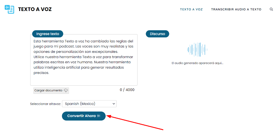 Revisión de Textoavoz