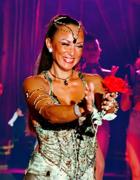 Circo Raluy en Zaragoza: Rosa Raluy en un momento de la actuación