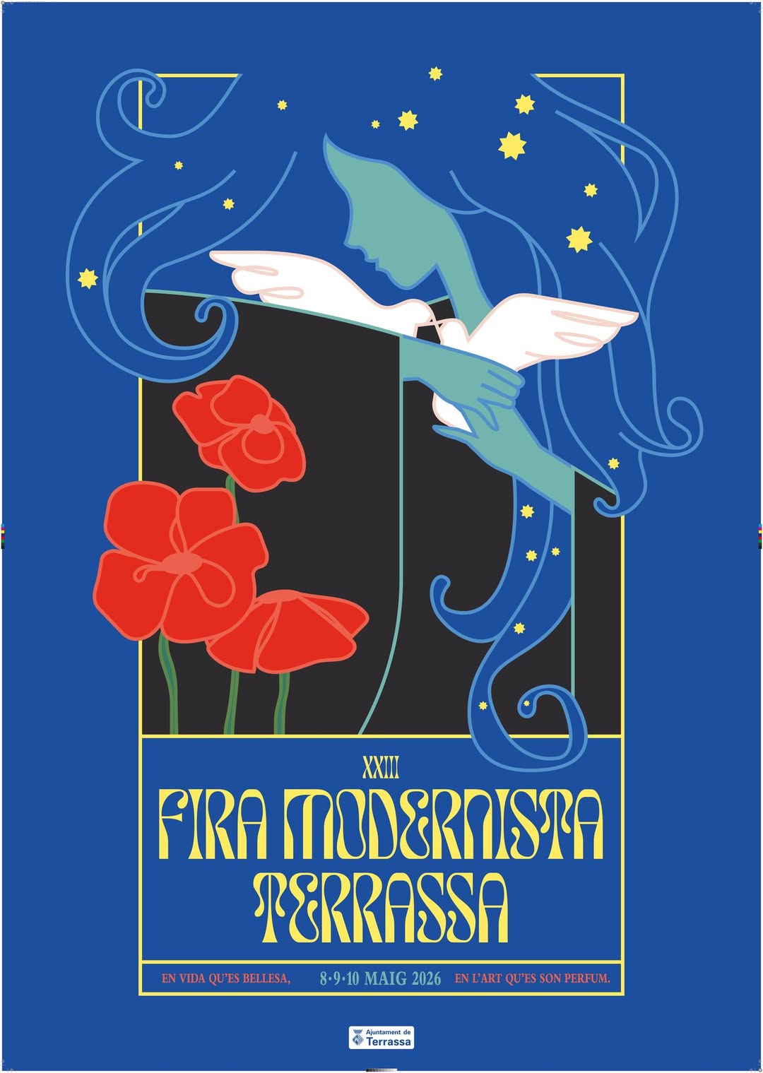 Cartel Fira modernista de Terrassa 2026